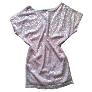 Sequin Pink Party Dress
